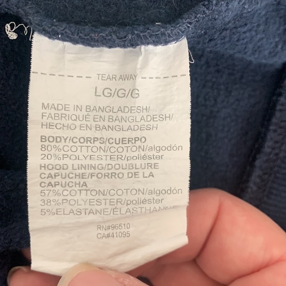 Under Armour Men’s Hoodie Sweatshirt Blue L - Picture 6 of 7